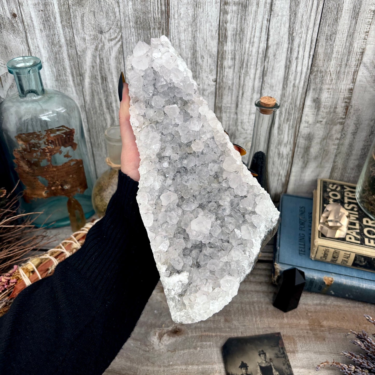 Large Self Standing Amethyst Geode Crystal Cluster / FoxlarkCrystals