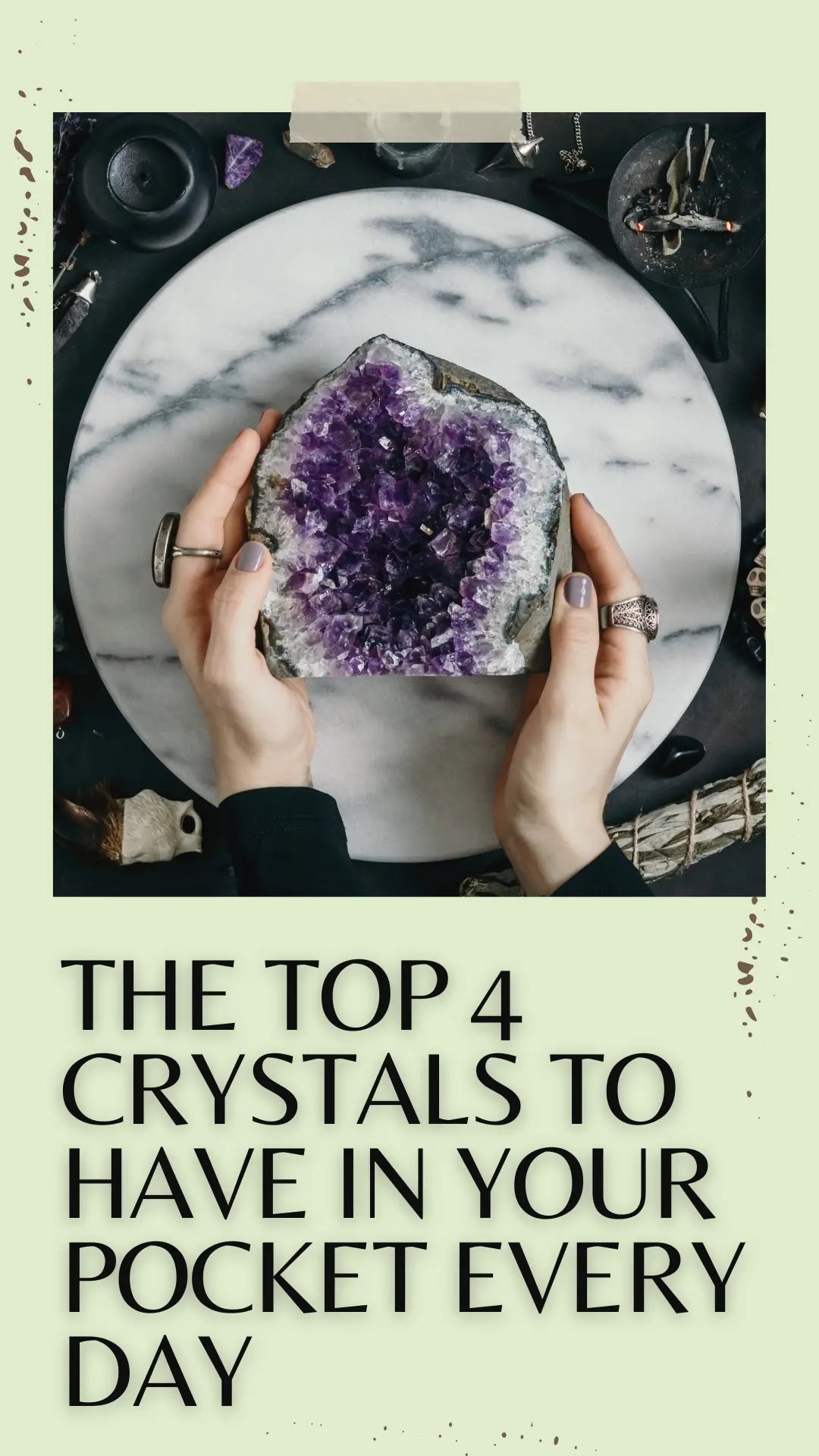 The Top 4 Crystals To Have In Your Pocket Every Day, Foxlark Crystal Jewelry