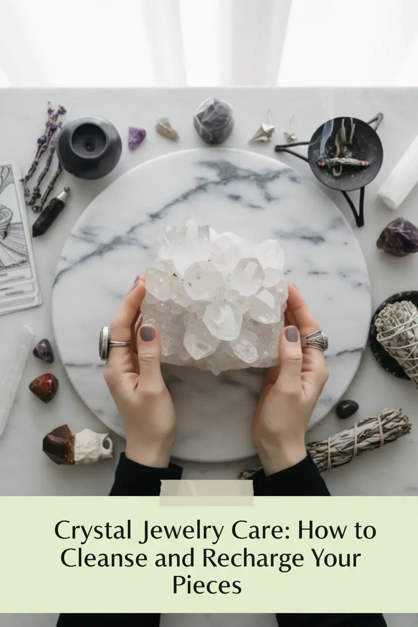 Crystal Jewelry Care: How to Cleanse and Recharge Your Pieces Foxlark Crystal Jewelry