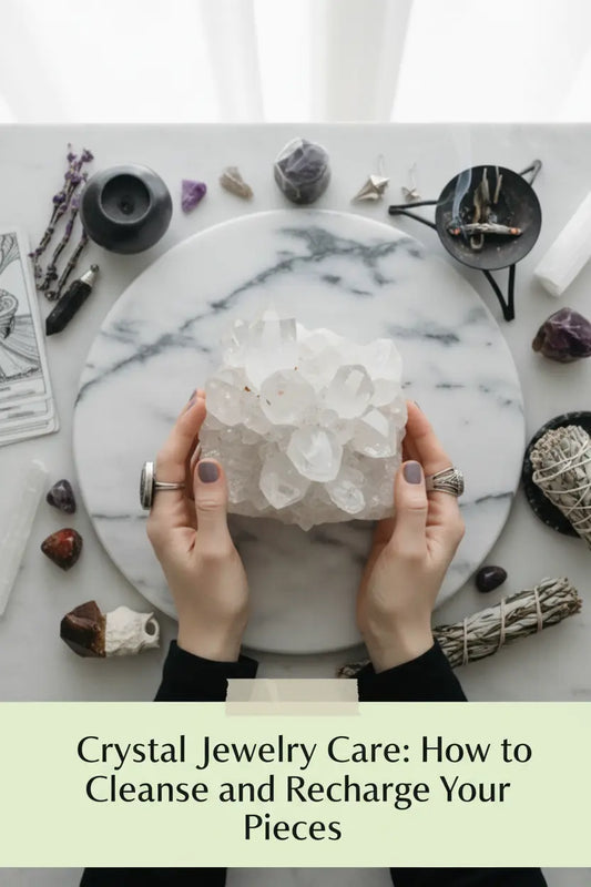 Crystal Jewelry Care: How to Cleanse and Recharge Your Pieces Foxlark Crystal Jewelry