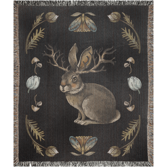 Jackalope Magic - Woven Blanket