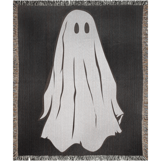 Ghost - Woven Blanket - Foxlark Crystal Jewelry