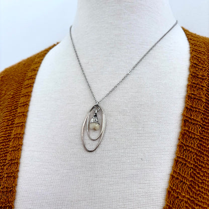 Faux Tooth Talisman Necklace / Talisman Collection-Sterling Silver