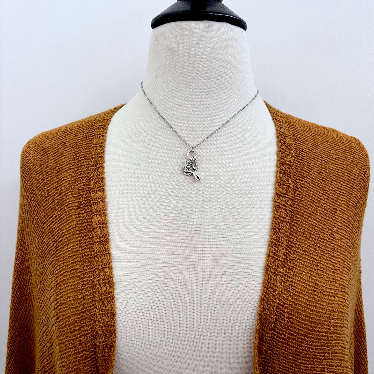 Multi Charm Talisman Necklace / Talisman Collection-Sterling Silver