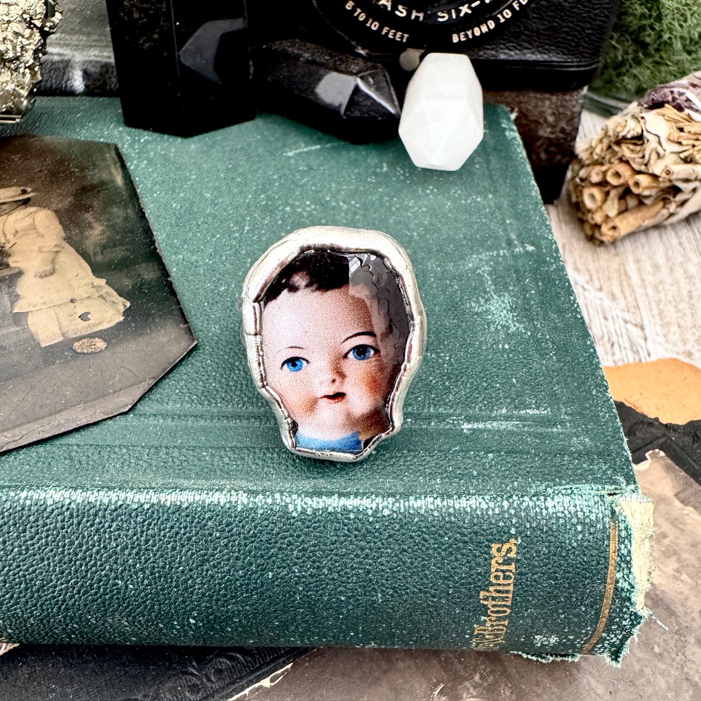 The Weirdlings - Fine Silver Ring Size 11 / One of a Kind