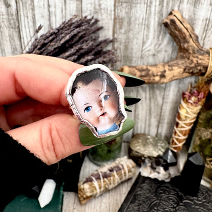 The Weirdlings - Fine Silver Ring Size 11 / One of a Kind