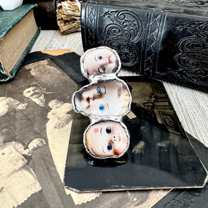 The Weirdlings - Fine Silver Ring Size 9 / One of a Kind