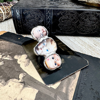 The Weirdlings - Fine Silver Ring Size 9 / One of a Kind