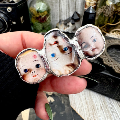 The Weirdlings - Fine Silver Ring Size 9 / One of a Kind