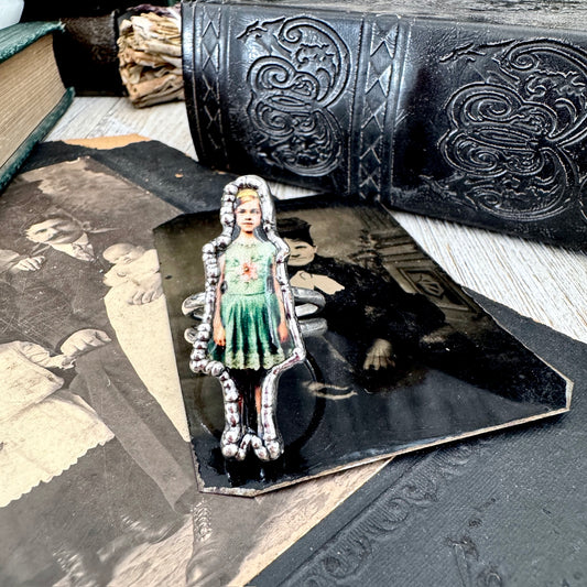 The Weirdlings - Fine Silver Ring Size 10 / One of a Kind