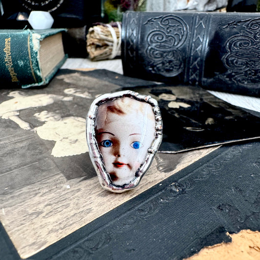 The Weirdlings - Fine Silver Ring Size 8 / One of a Kind