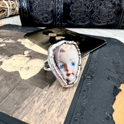The Weirdlings - Fine Silver Ring Size 8 / One of a Kind