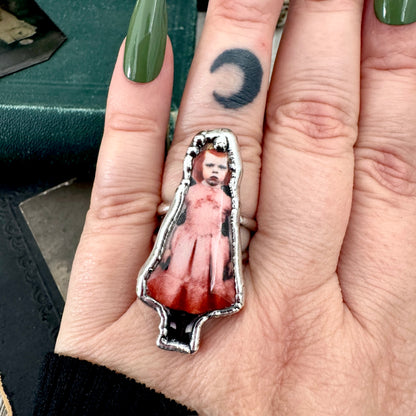 The Weirdlings - Fine Silver Ring Size 8 / One of a Kind
