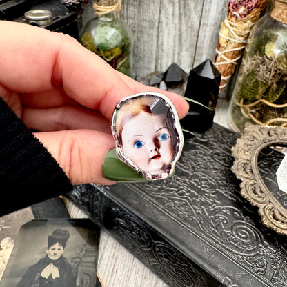 The Weirdlings - Fine Silver Ring Size 7 / One of a Kind