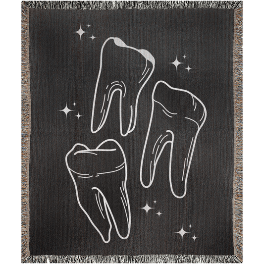 Teeth - Woven Blanket