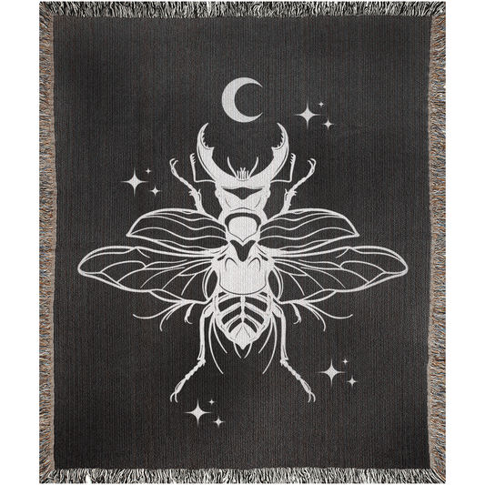 Beetle - Woven Blanket - Foxlark Crystal Jewelry