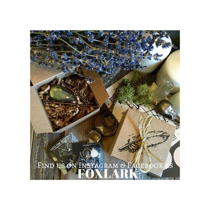 Tiny Talisman Collection - Sterling Silver Deaths Head Moth Pendant with Skull 19x30mm / Curated by FOXLARK Collection 925