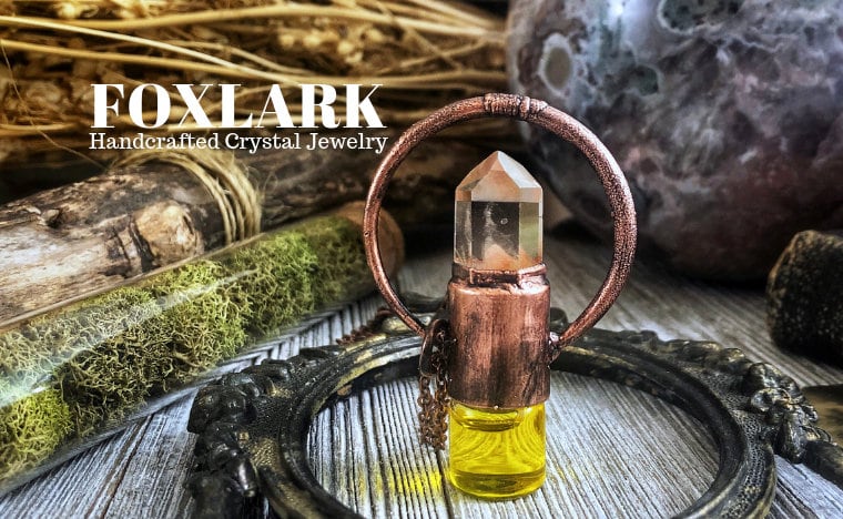 Long Sun and Moon Clear Quartz Earrings in Sterling Silver & Stainless Steel Earrings / Moon Earrings - Long Dangly Earrings - Foxlark Crystal Jewelry
