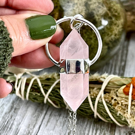 big crystal Necklace, Big Gothic Necklace, Big Silver Necklace, Big Stone Necklace, Bohemian Jewelry, Clear Quartz, Crystal Jewelry, Crystal Necklaces, Crystal Pendant, Crystal Point, Etsy ID: 1178150347, FOXLARK- NECKLACES, Jewelry, Large Crystal, Long S