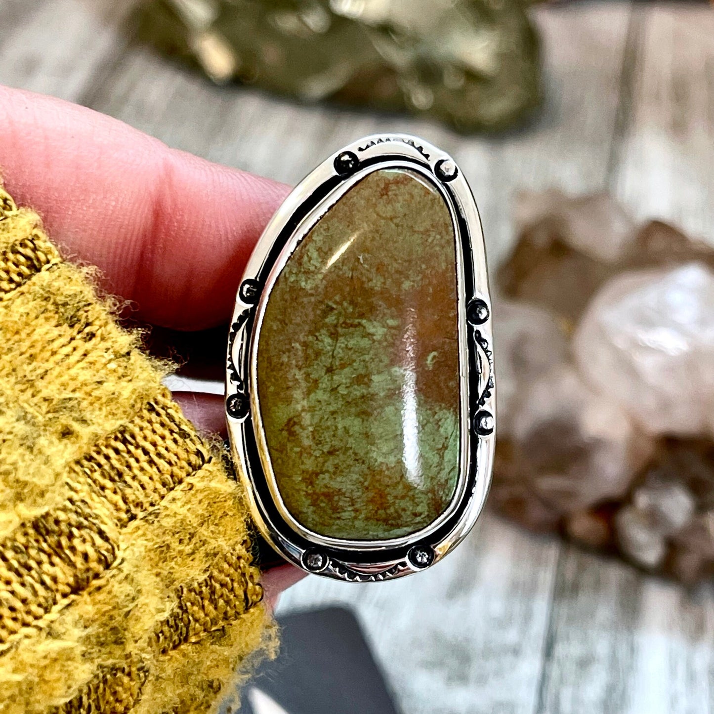 Big Statement Ring, BIg Stone Ring, Blue Turquoise Ring, Bohemian Ring, boho jewelry, boho ring, crystal ring, CURATED- RINGS, Etsy ID: 1344796161, Festival Jewelry, gypsy ring, Jewelry, Large Crystal, Rings, Statement Rings, Sterling Silver, Sterling Sil