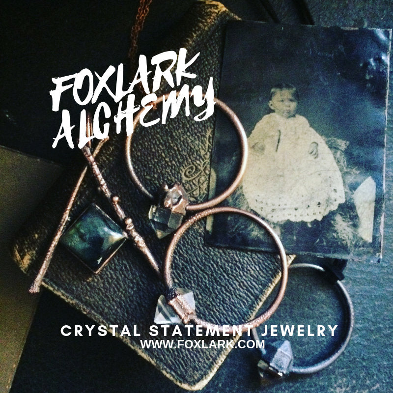 Apophyllite Crystal Cluster / FoxlarkCrystals - Foxlark Crystal Jewelry
