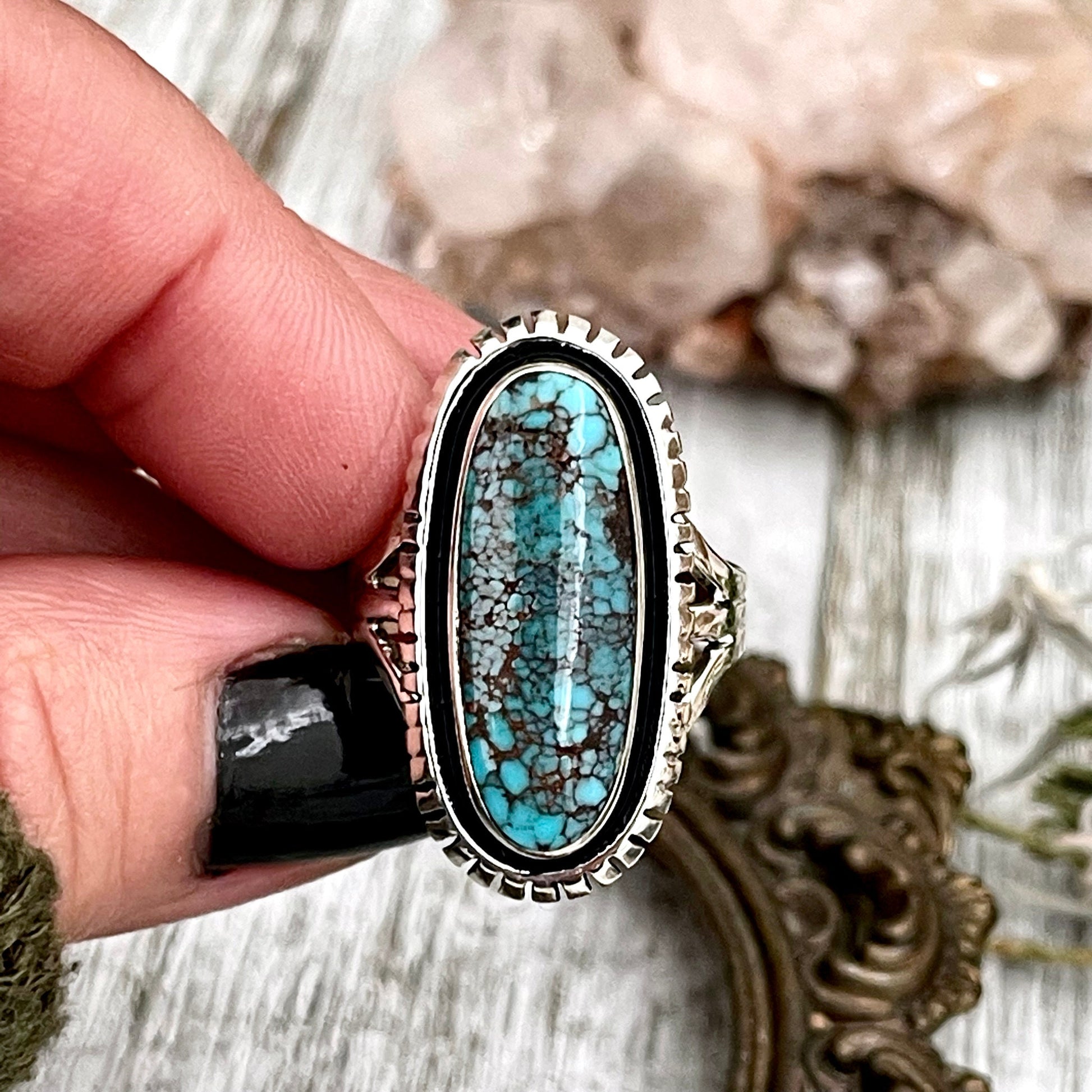 Bohemian Ring, boho jewelry, boho ring, crystal ring, CURATED- RINGS, Etsy ID: 1494762346, Festival Jewelry, Foxlark Alchemy, gypsy ring, Jewelry, Large Crystal, Rings, Statement Rings