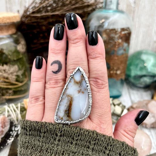 Big Bold Jewelry, Big Crystal Ring, Big Silver Ring, Big Statement Ring, Big Stone Ring, Bohemian Jewelry, Etsy ID: 1528050177, FOXLARK- RINGS, Jewelry, Large Boho Ring, Large Crystal Ring, Natural stone ring, Rings, silver crystal ring, Silver Jewelry, S