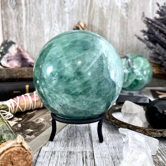 Big Crystal, Crystal cluster, Crystal Decor, Crystal Geode, Crystal Point, Crystal Sphere, Crystals, Etsy ID: 1590679461, Fluorite, Green Fluorite, healing crystals, Home & Living, Home Decor, large crystal, Rocks & Geodes